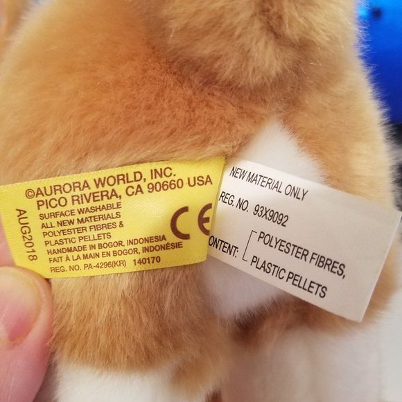 Miyoni by AURORA Corgi Dog 10.5" Plush Stuffed Animal - Picture 10 of 10